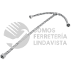 49124 FTE-55X MANGUERA "T" ACERO INOX 55 CM PARA LAVABO FOSET