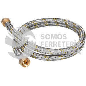 49515 FGA-10X MANGUERA PARA GAS ACERO INOX 3/8" X 3/8" 100 CM FOSET