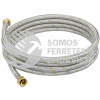 49518 FGA-30X MANGUERA PARA GAS ACERO INOX 3/8" X 3/8" 300 CM FOSET