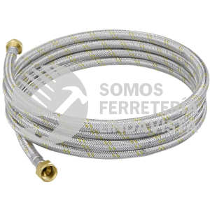 49518 FGA-30X MANGUERA PARA GAS ACERO INOX 3/8" X 3/8" 300 CM FOSET