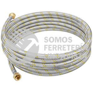 49520 FGA-50X MANGUERA PARA GAS ACERO INOX 3/8" X 3/8" 500 CM FOSET