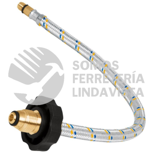 49513 FPIG-55 MANGUERA PIGTAIL ALUMINIO 7/16" X 7/8" 55 CM FOSET