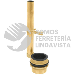 49341 VW-613 VALVULA DE DESCARGA DE LATON PARA TANQUE BAJO FOSET