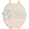 49904 AWC-40H ASIENTO REDONDO PARA WC ABIERTO HUESO FOSET