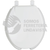 49902 AWC-35B ASIENTO REDONDO PARA WC ABIERTO ECONOMICO BLANCO FOSET