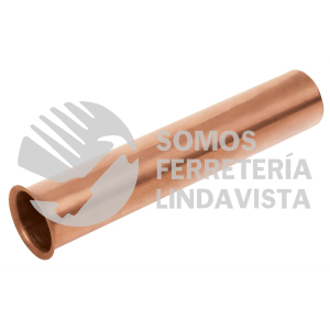 49292 CASQ-F20 CASQUILLO DE COBRE P/ CONTRACANASTA FREGADERO 20 CM 1-1/2" FOSET