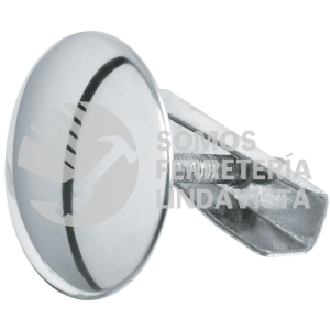 49595 CUTA-44 CUBRETALADRO CROMO DE 1-3/4" DE ACERO INOX DIAMETRO 43 MM FOSET