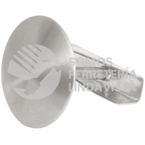 49596 CUTA-44N CUBRETALADRO SATIN DE 1-3/4" DE ACERO INOX DIAMETRO 43 MM FOSET