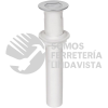 49333 CE-231 CONTRA PARA LAVABO C/REBOSADERO POLIPROPILENO 1-1/4" FOSET