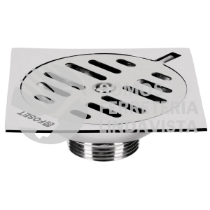 49349 RS-601 RESUMIDERO CUADRADO METALICO 4" X 4" FOSET