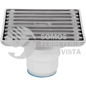 49428 RS-701 RESUMIDERO CUADRADO DE ACERO INOXIDABLE 4" X 4" FOSET