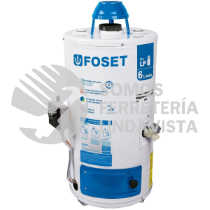 45268 CALE-6P CALENTADOR DE PASO 6 L 1 SERVICIO GAS L.P. FOSET