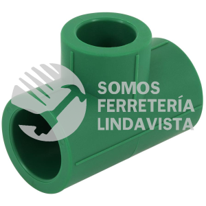 49844 CV-722 TEE REDUCIDA DE PPR 3/4" X 3/4" X 1/2" FOSET