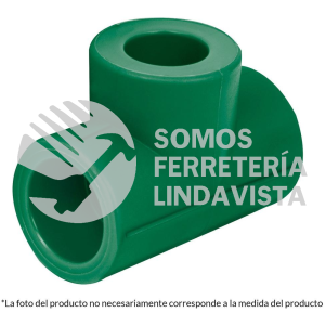 49845 CV-723 TEE REDUCIDA DE PPR 3/4" X 1/2" X 3/4" FOSET