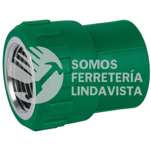 49885 CV-601 ADAPTADOR PPR 1/2" HEMBRA CON INSERTO METALICO FOSET