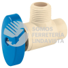 45045 CPVC-ANG LLAVE ANGULAR DE CPVC 1/2" X 1/2" FOSET