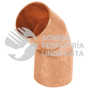 49729 CC-862 CODO 45GRADOS DE COBRE DE 3/4" FOSET