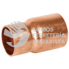 49758 CC-233 COPLE REDUCCION BUSHING COBRE 1"X 3/4" FOSET