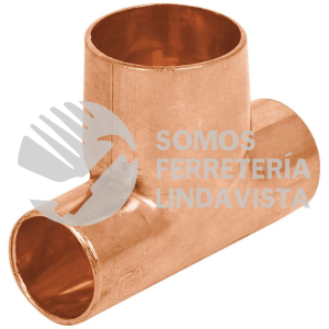 49741 CC-721 TEE REDUCIDA DE COBRE 1/2" X 1/2" X 3/4" FOSET