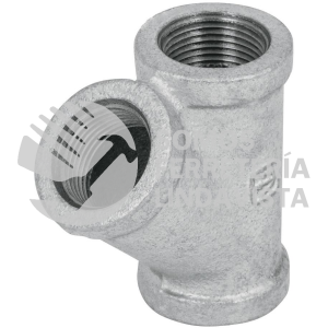 47474 CG-802 YEE SENCILLA 3/4" ACERO GALVANIZADO FOSET