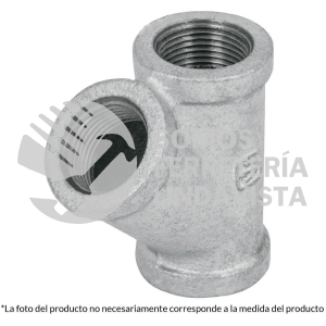 47475 CG-803 YEE SENCILLA 1" ACERO GALVANIZADO FOSET