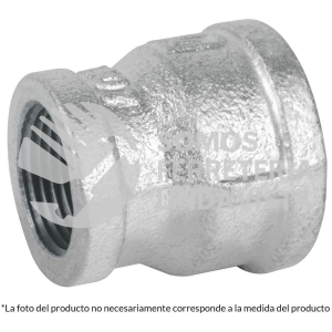 47508 CG-293 REDUCCION CAMPANA ACERO GALVANIZADO 2" X 1" FOSET