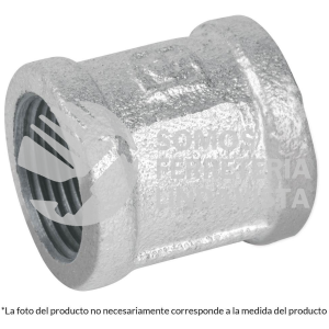 47552 CG-203 COPLE REFORZADO DE ACERO GALVANIZADO DE 1" FOSET