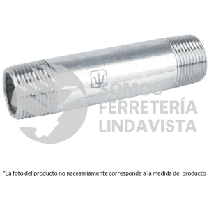 47526 CG-411 NIPLE DE ACERO GALVANIZADO 3/4" X 2" FOSET