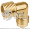 47401 CLG-512 CODO TERMINAL A 90GRADOS DE LATON 3/8 X 3/8" FOSET