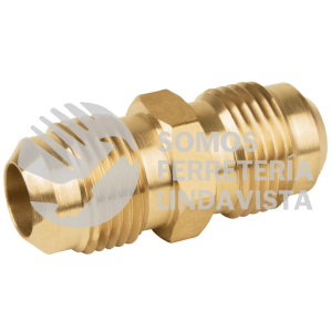47440 CLG-473 NIPLE UNION DE LATON DE 1/2" X 1/2" FOSET