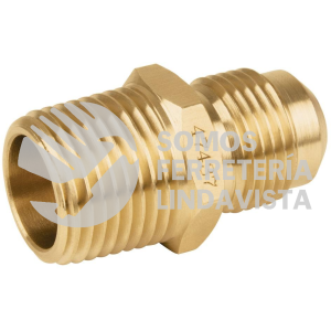 47437 CLG-415 NIPLE TERMINAL DE LATON DE 1/2" X 1/2" FOSET
