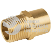 47456 CLG-656 CONECTOR NPT SOLDABLE DE LATON 1/2" X 3/8" FOSET
