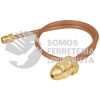 49964 PIPO-50 PIGTAIL CON TUERCA IZQUIERDA PUNTA POL 50 CM FOSET