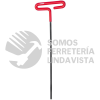 46420LG LLAVE HEXAGONAL LARGA TIPO "T" MANGO DE VINIL, EN PULGADAS, 5/16" URREA