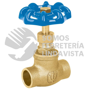 49040 GLSO-1/2 VALVULA DE GLOBO DE LATON SOLDABLE DE 1/2" FOSET