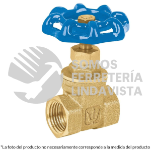 49022 CORO-2 VALVULA DE COMPUERTA DE LATON ROSCABLE DE 2" FOSET