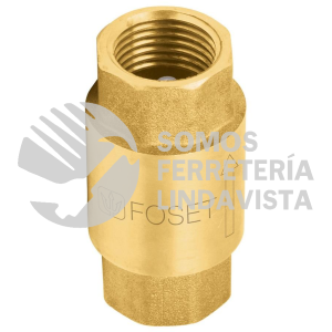 49065 VARE-1/2 VALVULA DE RETENCION DE LATON DE 1/2" FOSET