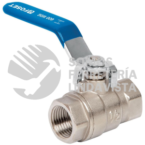 49475 ESRO-1/2X VALVULA DE ESFERA DE LATON ROSCABLE 1/2" ALTA PRESION FOSET