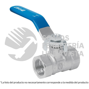 49012 ESRO-1/4 VALVULA DE ESFERA DE LATON ROSCABLE 1/4" FOSET