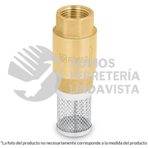 49058 PICHA-1-1/2X PICHANCHA CON REJILLA ACERO INOXIDABLE 1-1/2" FOSET