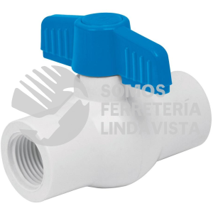 49150 PVC-ES-1/2R VALVULA ESFERA DE PVC 1/2" ROSCABLE FOSET