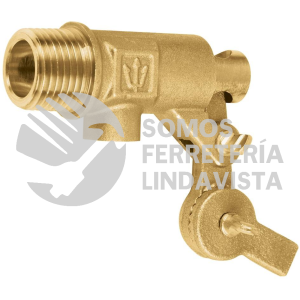 49033 VAFLO-1/2-R VALVULA DE FLOTADOR DE LATON 1/2" REFORZADA FOSET