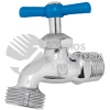 49084 LLJ-130C LLAVE PARA MANGUERA CROMADA 130 GR ENTRADA 1/2" FOSET