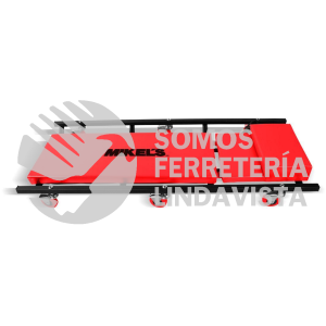 CM-3 CAMA ACOLCHONADA CON RESPALDO 3 POSICIONES Y 6 RUEDAS GIRATORIAS 40" LARGO MIKELS