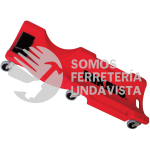 CPM-36 CAMA TERMOFORMADA CON 6 RUEDAS GIRATORIAS 36" LARGO MIKELS