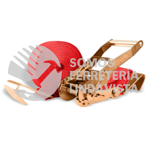 TDB-45 CINTURON TENSOR PARA SUJETAR CARGA 2" 1.5 TONELADAS 4.5METROS MIKELS