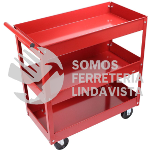 CS-3 CARRITO DE SERVICIO CON TRIPLE CHAROLA MIKELS