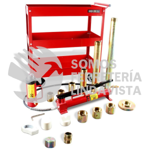 R-436 PORTO POWER 20 TONELADAS CAJA METALICA INCLUYE CARRITO DE SERVICIO MIKELS