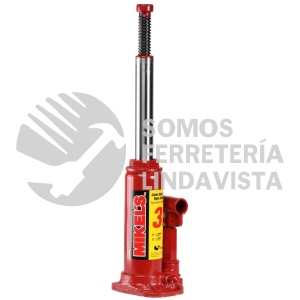 GH-3 GATO HIDRAULICO DE BOTELLA CON TORNILLO DE EXTENSION 3 TONELADAS MIKELS