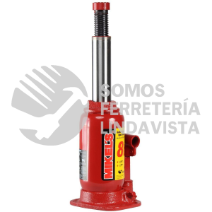 GH-8 GATO HIDRAULICO DE BOTELLA CON TORNILLO DE EXTENSION 8 TONELADAS MIKELS